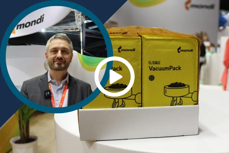 Mondi interviewee and packaging solution.